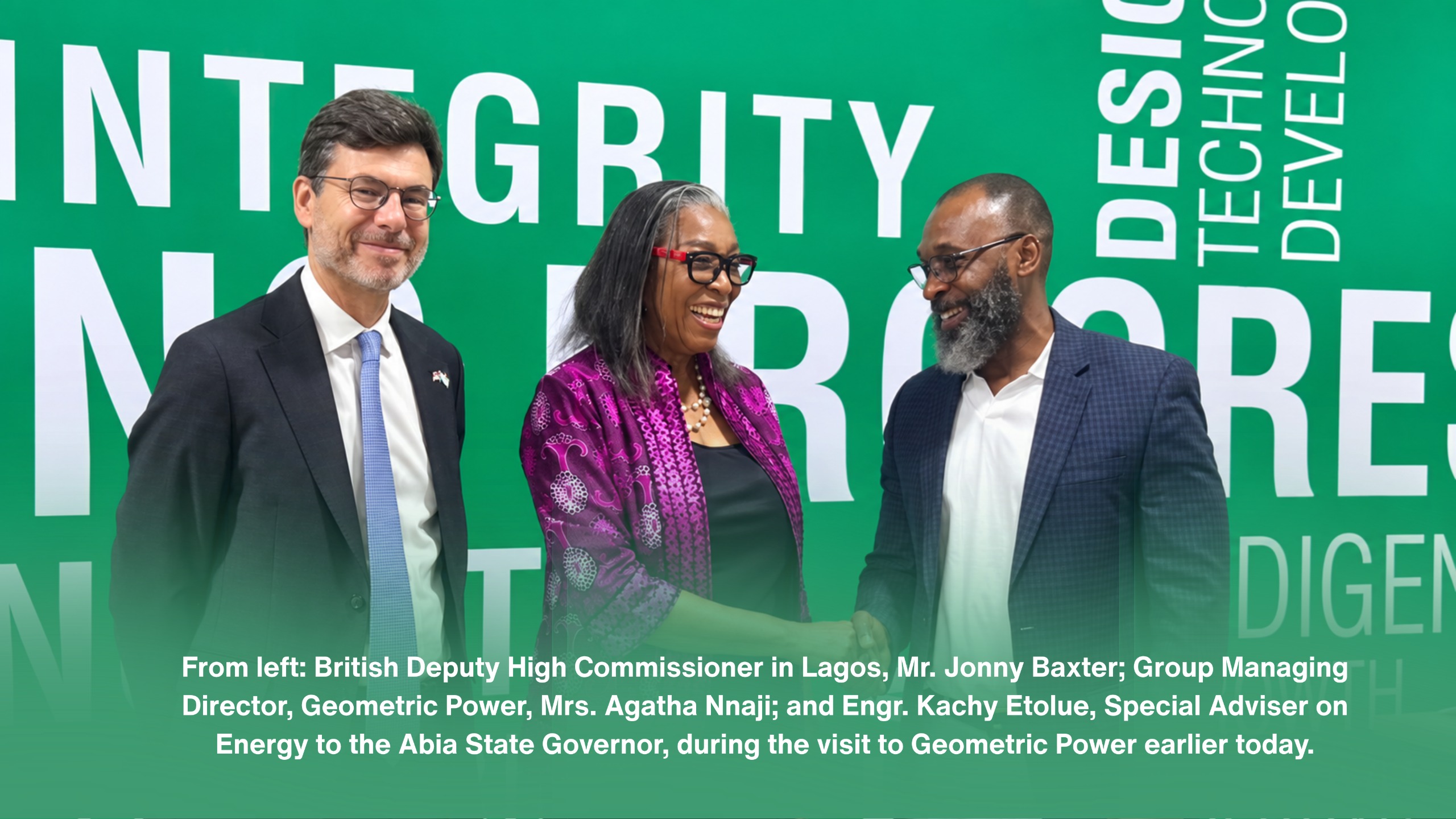Geometric Power’s Achievement is Significant, says Deputy British High Commissioner