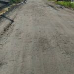 road after repair