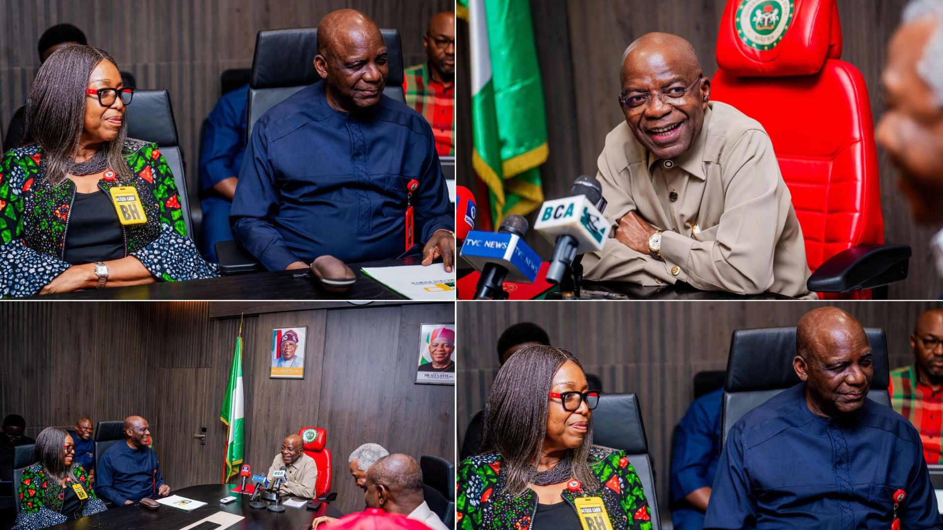 Governor Otti Commends Geometric Power on Power Restoration, Calls for Stronger Gas Supply Resilience